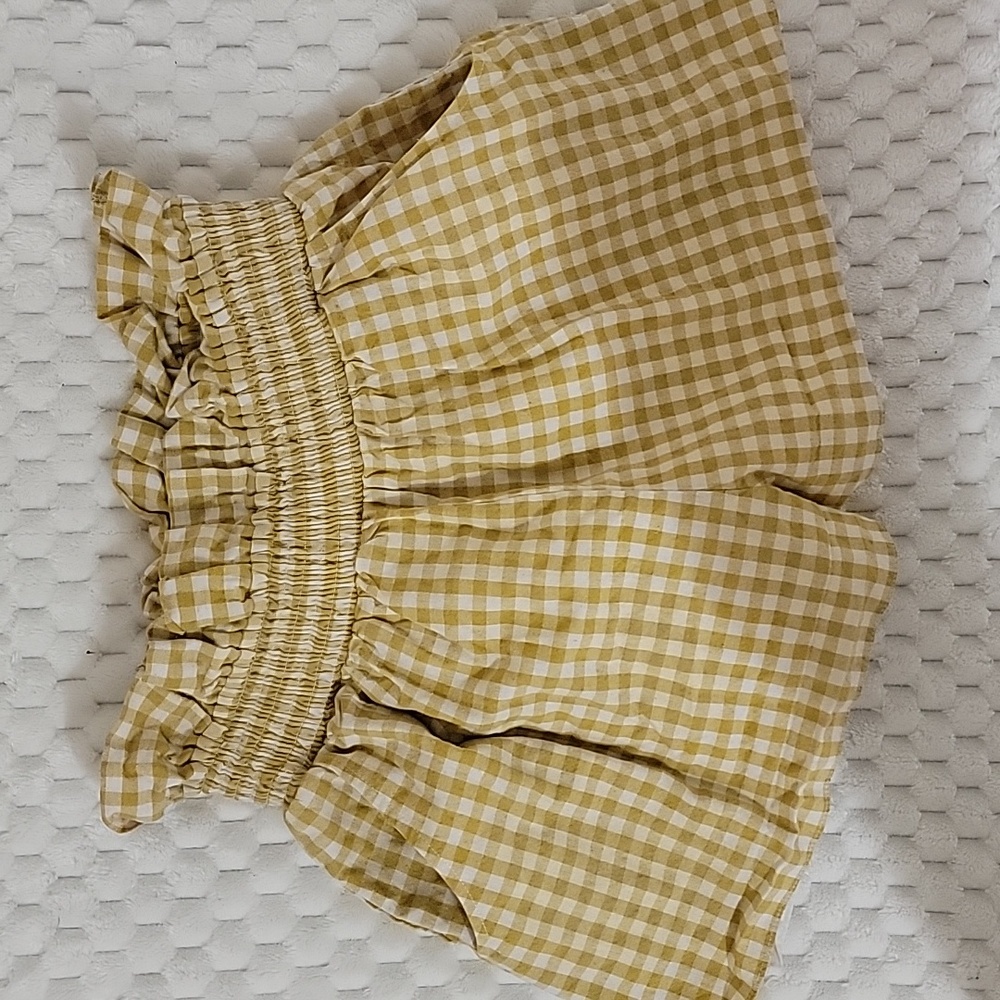 Farrow Yellow and White Textured‎ Short